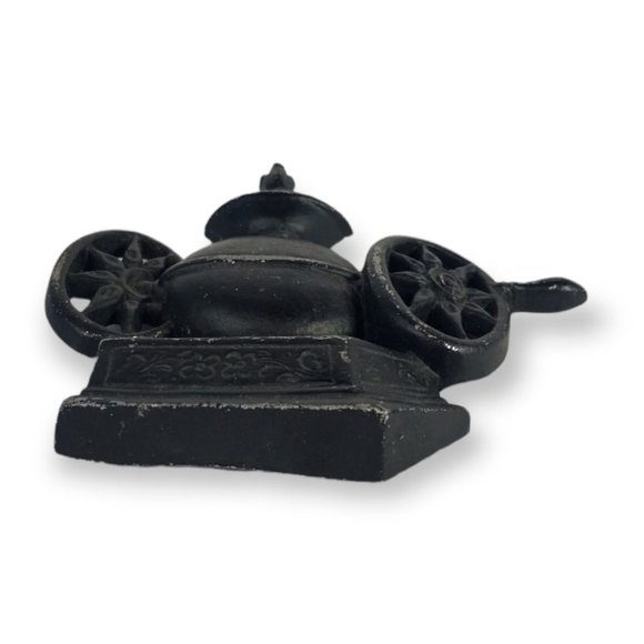 Cast Iron Coffee Grinder Kitchen Wall Decor 6.5 inch Tall Vintage - Picture 3 of 3